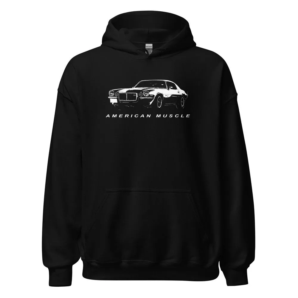 2ND Gen Camaro Split Bumper 70-73 Hoodie Sweatshirt