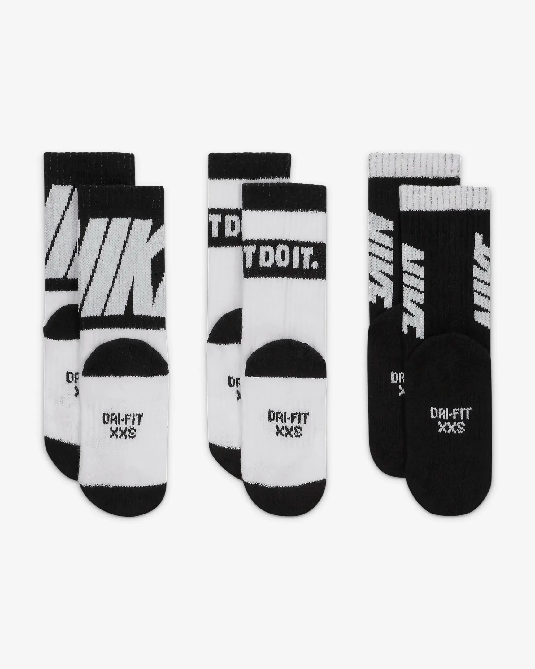 3 Pack Kids Heritage Sport Crew Socks