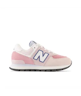 574 Kid's Athletic Sneaker - Hazy Rose