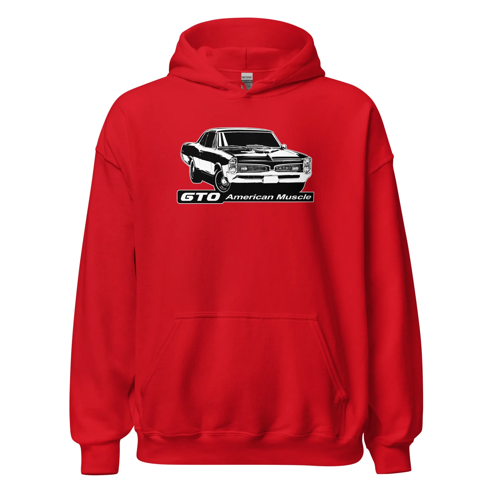 67 GTO Hoodie Sweatshirt - American Muscle - Hoodie