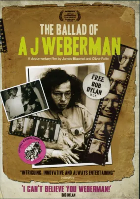 A J Weberman DVD - The Ballad Of A J Weberman