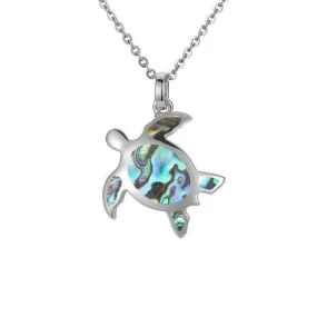 Abalone Lihue Honu Pendant