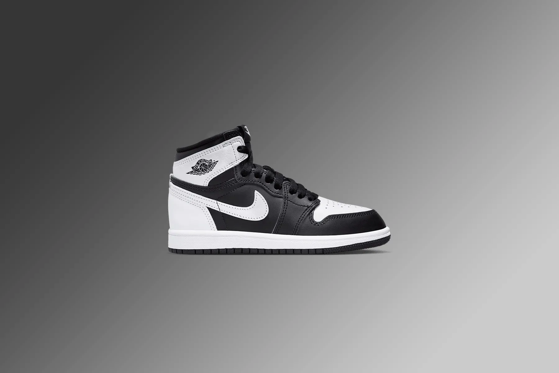 Air Jordan 1 Retro High OG (PS) - Black/White