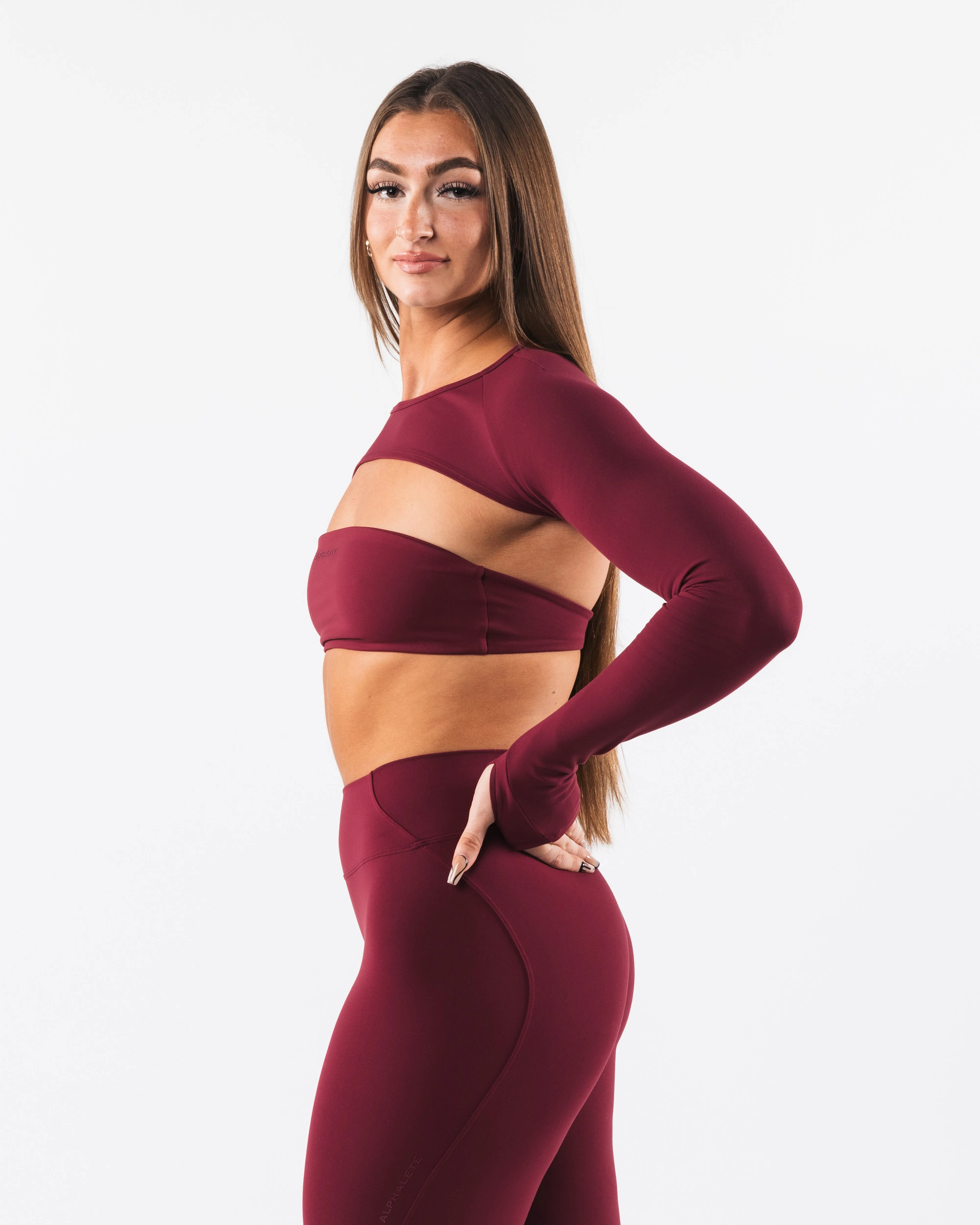 Aura Shrug LS - Cran