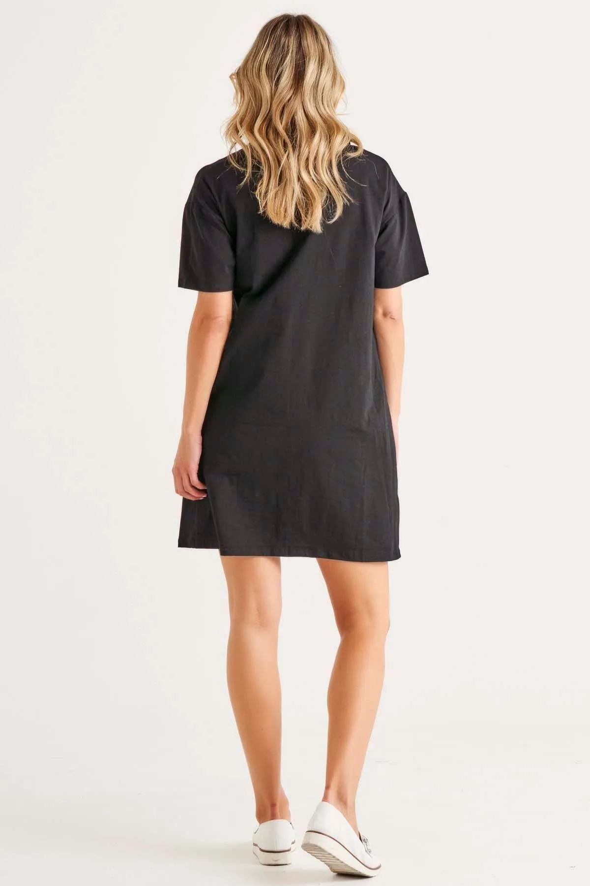 Betty Basics Deana Polo Dress in Black