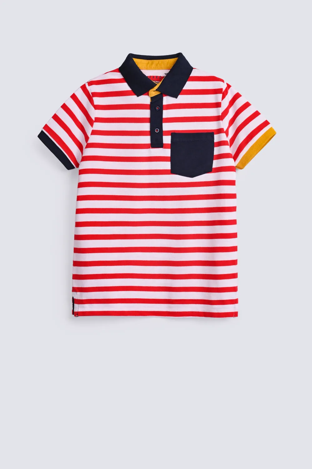 BOYS STRIPER POLO