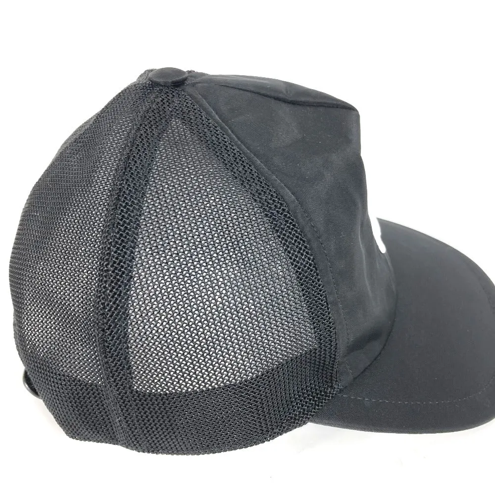 BURBERRY cap 8019211 Nylon black TB mens S Used Authentic