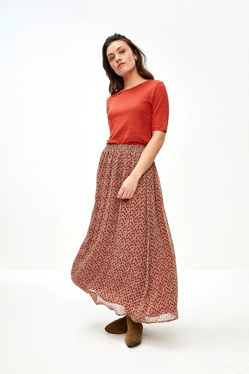 By-Bar Pleun Small Flower Skirt