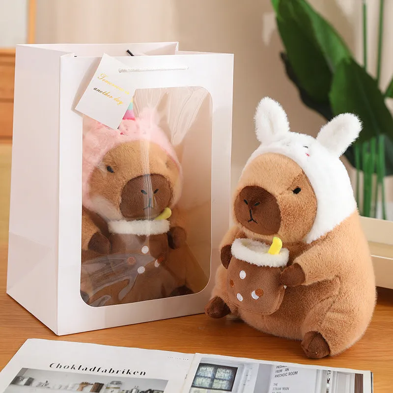 Capybara Bunny Huggable Doll Plushie