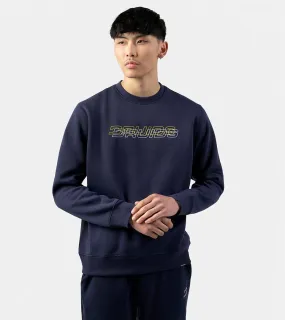 DOUBLE LOGO SWEATSHIRT - NAVY