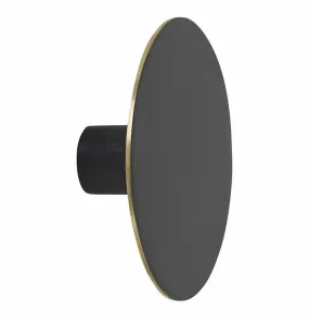 Ferm Living Hook – Large – Black Brass