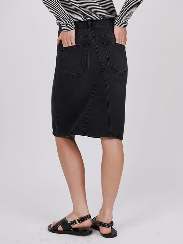 Fiali Skirt In Faded Black