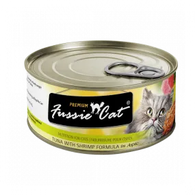 Fussie Cat Premium Tuna with Shrimp Formula in Aspic Canned Food