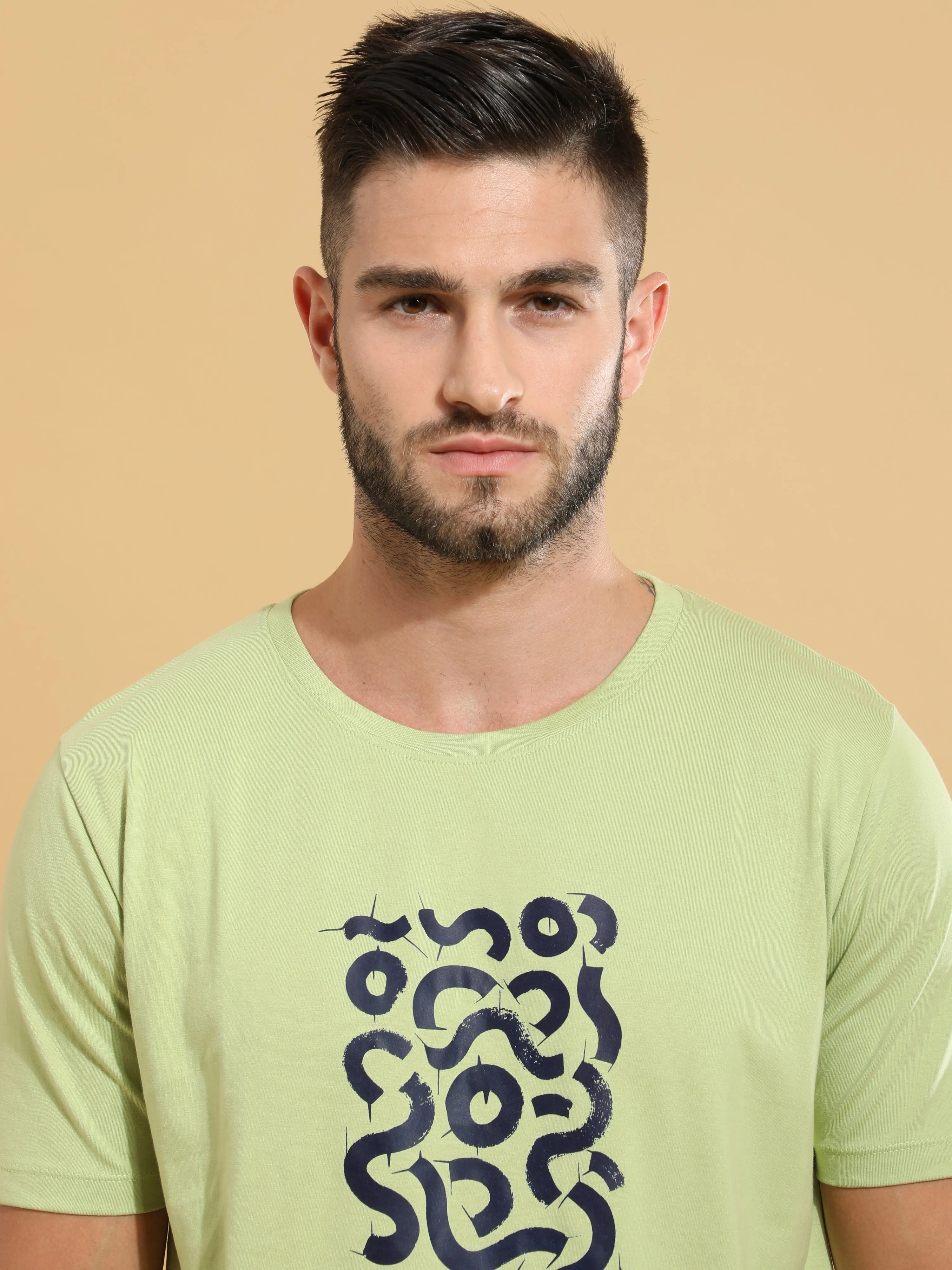 Green Snake Crewneck T-Shirt