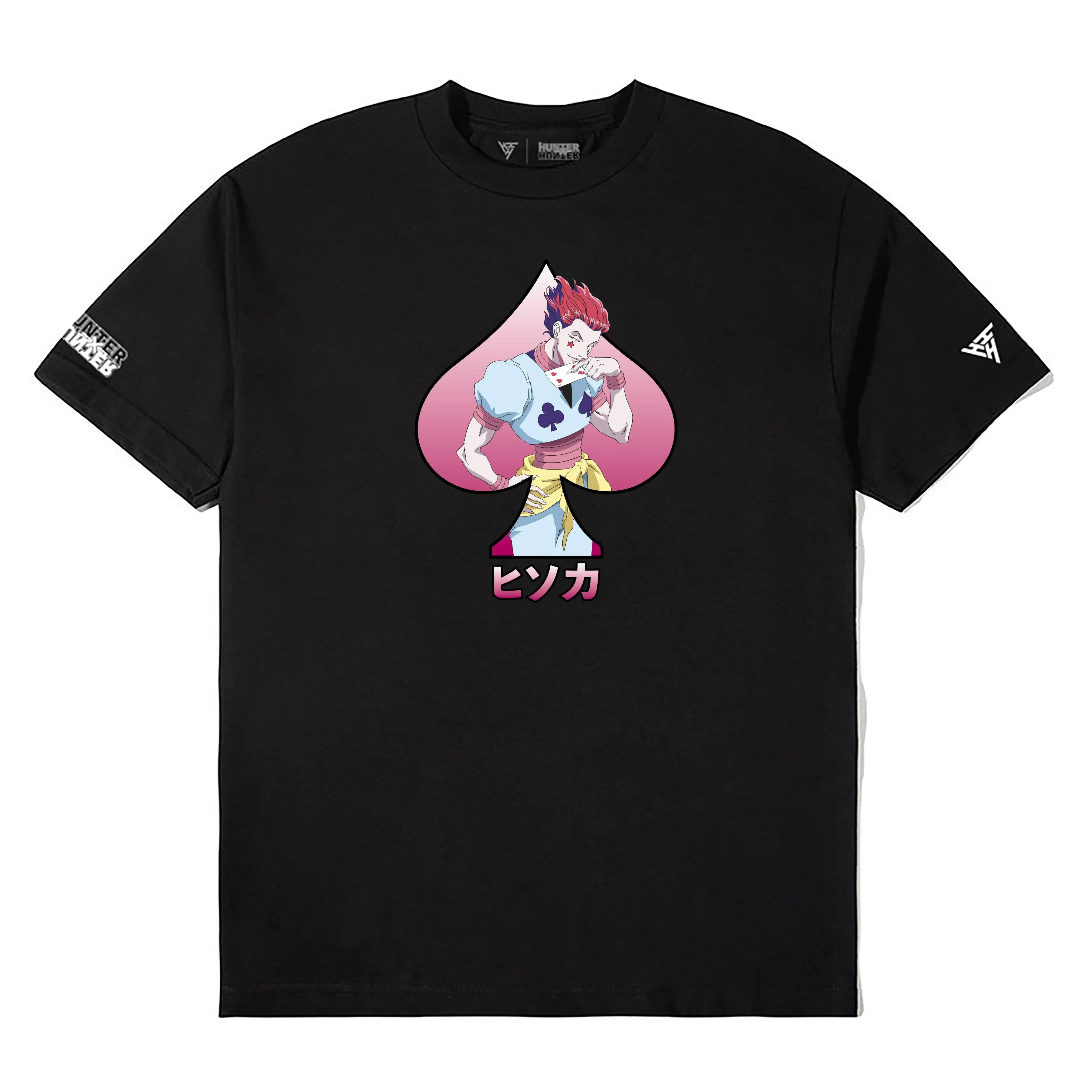 HXH HISOKA SPADE SHIRT (BLACK)