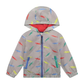 Infant Boys Grey Windbreaker