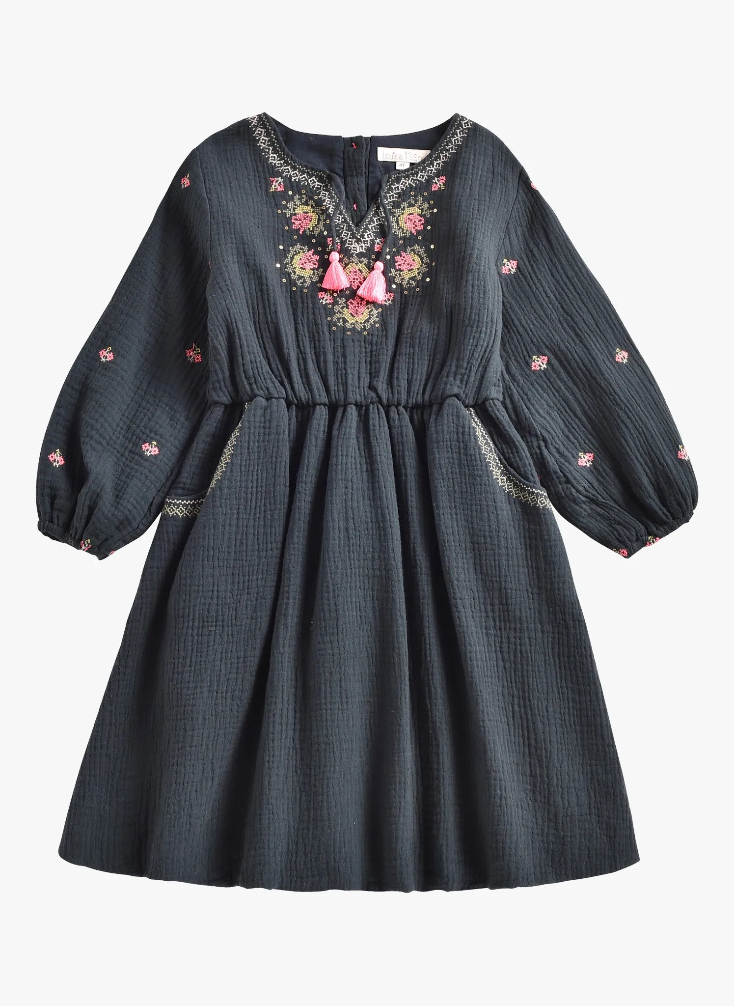 Louise Misha Lexia Dress in Charcoal