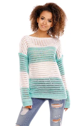 Maglione corto model 94461 PeeKaBoo