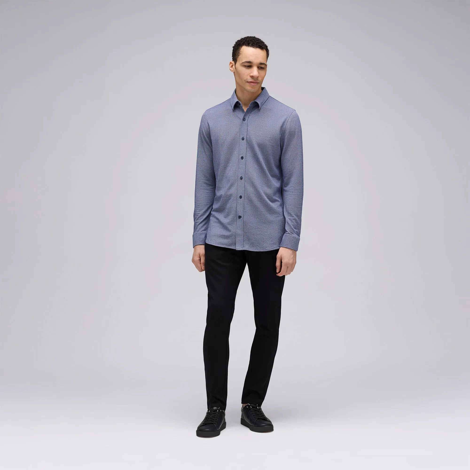 Men's Merino Button-Up