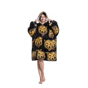 My Snuggy - Adult Leopard Hoodie Blanket