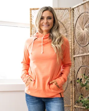 NEW! Ampersand Ave Orange Peel Doublehood Sweatshirt