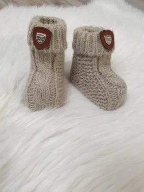 Nipperland Babyschuhe Gestrickt-2164