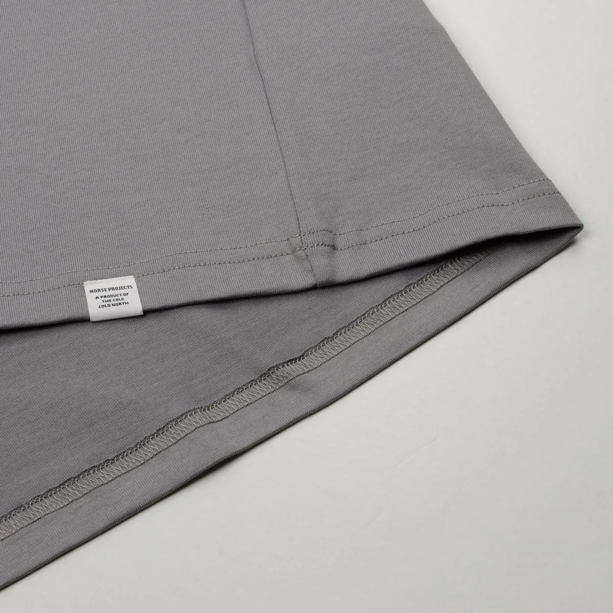 Norse Projects - Johannes Standard Pocket T-shirt - Mouse Grey