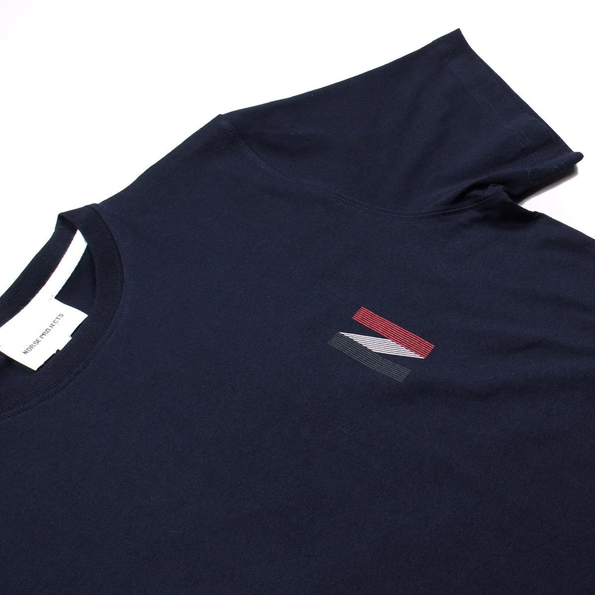 Norse Projects - Niels Multi Logo T-shirt - Dark Navy