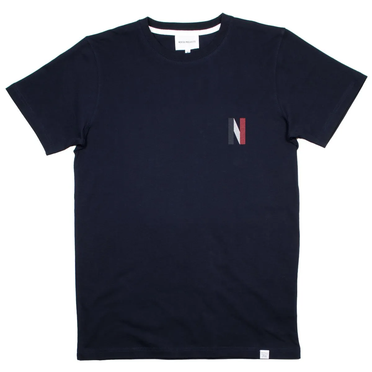 Norse Projects - Niels Multi Logo T-shirt - Dark Navy