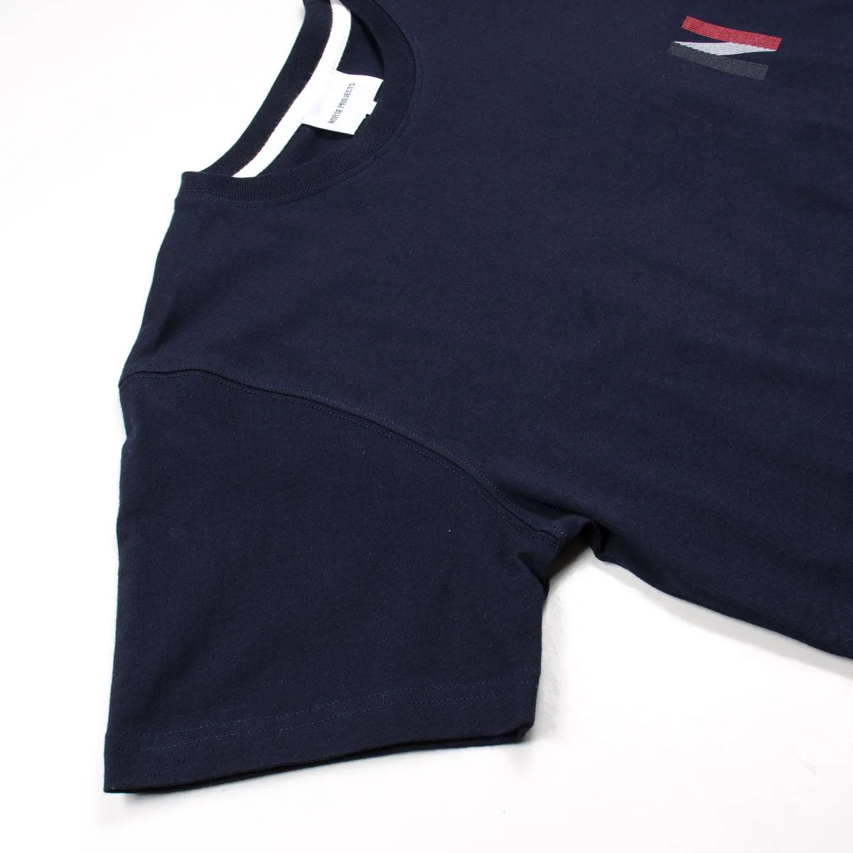 Norse Projects - Niels Multi Logo T-shirt - Dark Navy