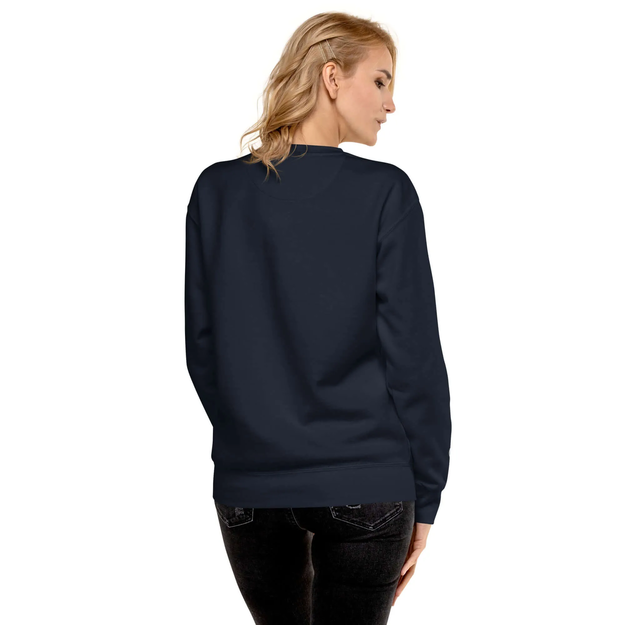 Premium Sweatshirt HAMBURG (Blau/Grau)