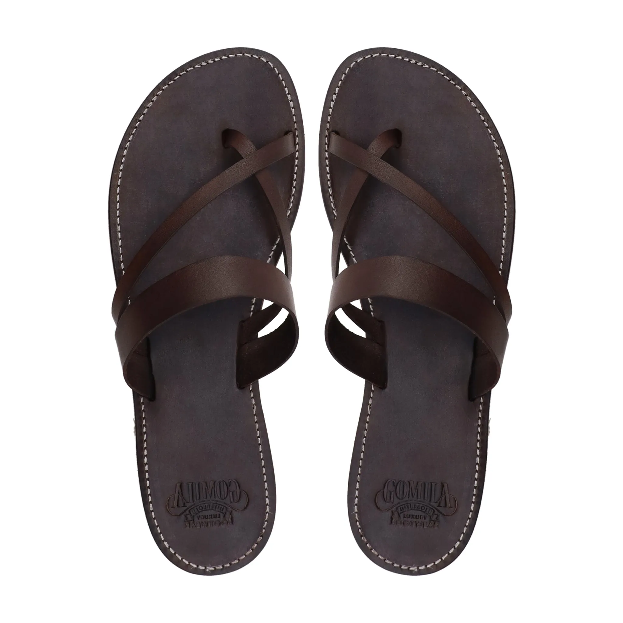 Radovljica - Men's Dark Brown Calf Leather Slipper