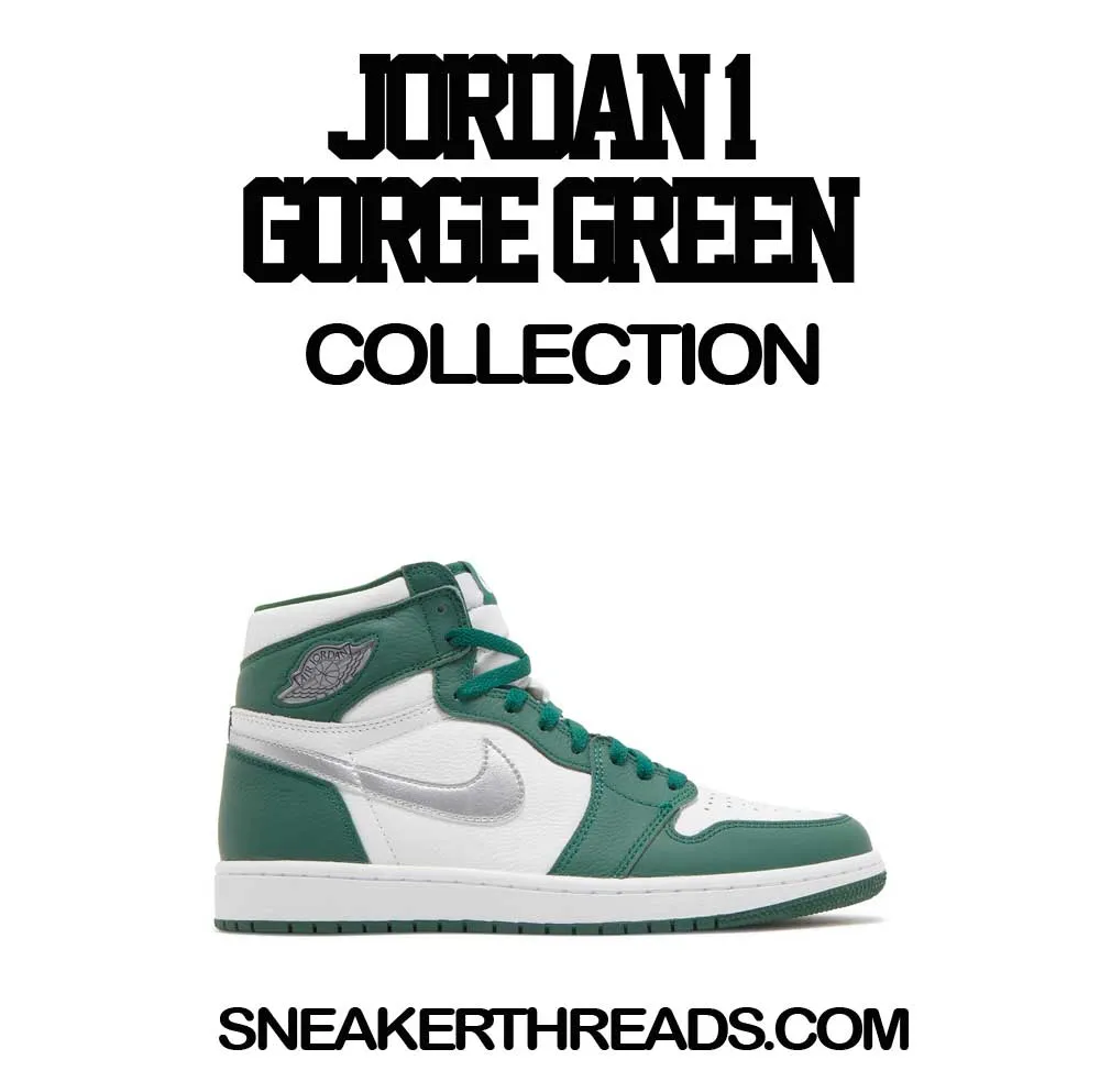 Retro 1 Gorge Green Clean Pair Shirt