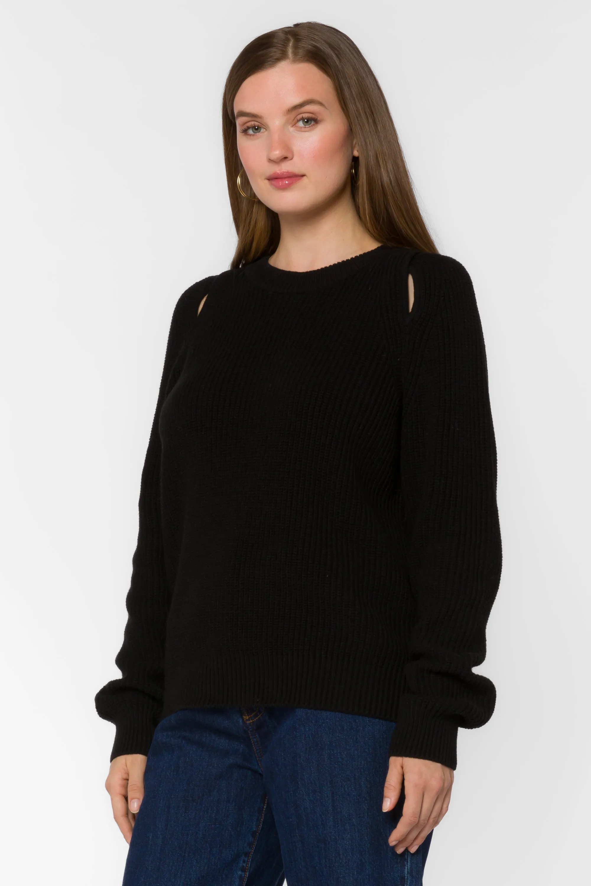 Roya Black Sweater