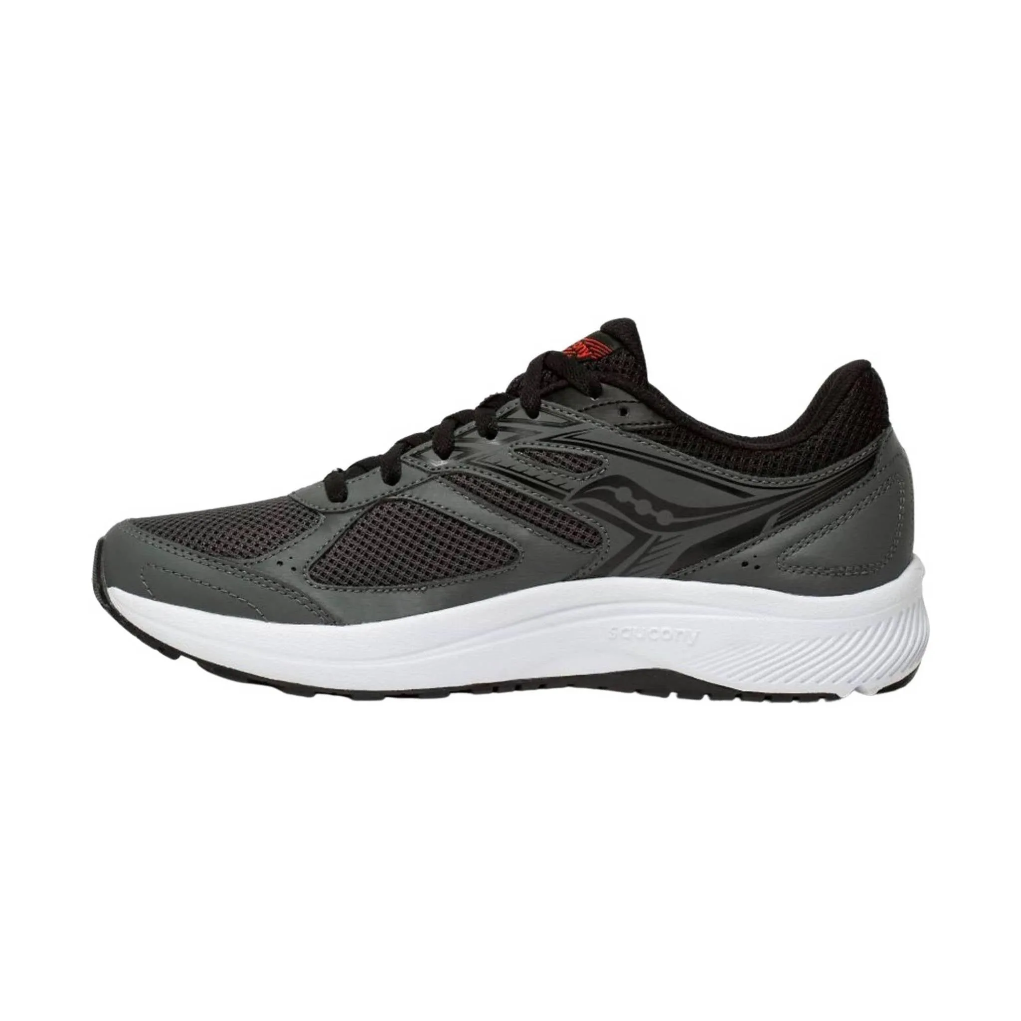 Saucony Men's Cohesion 14 Running Shoes - Charcoal/Flame