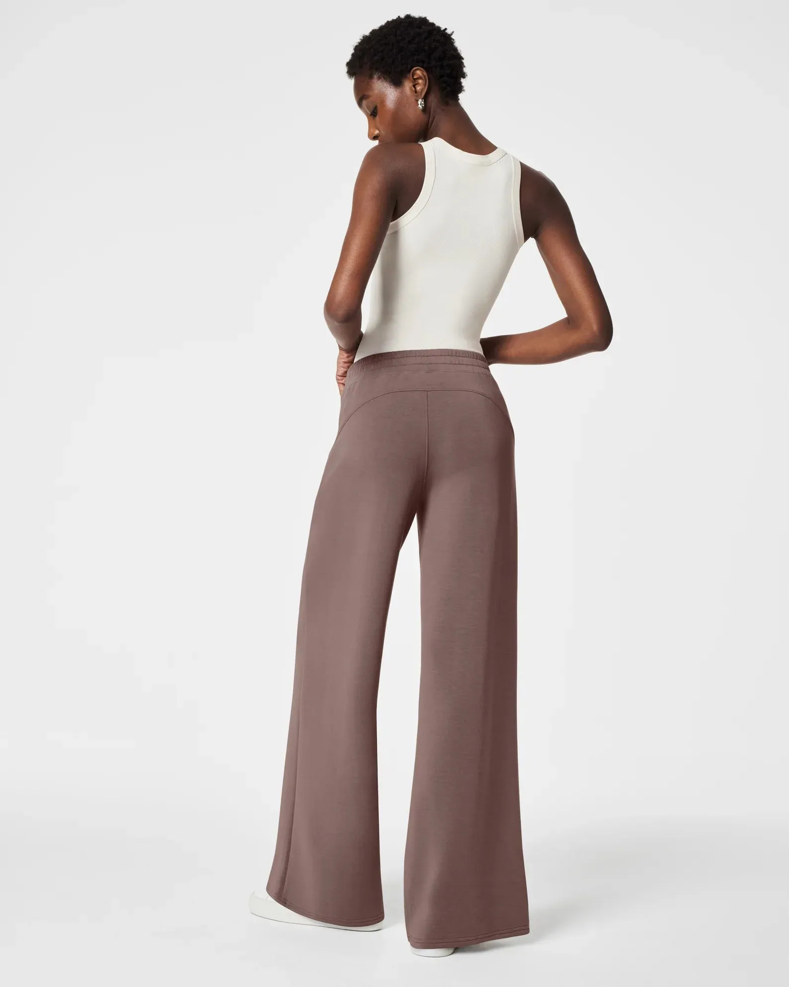 Spanx AirEssentials Wide Leg Pant - Smoke