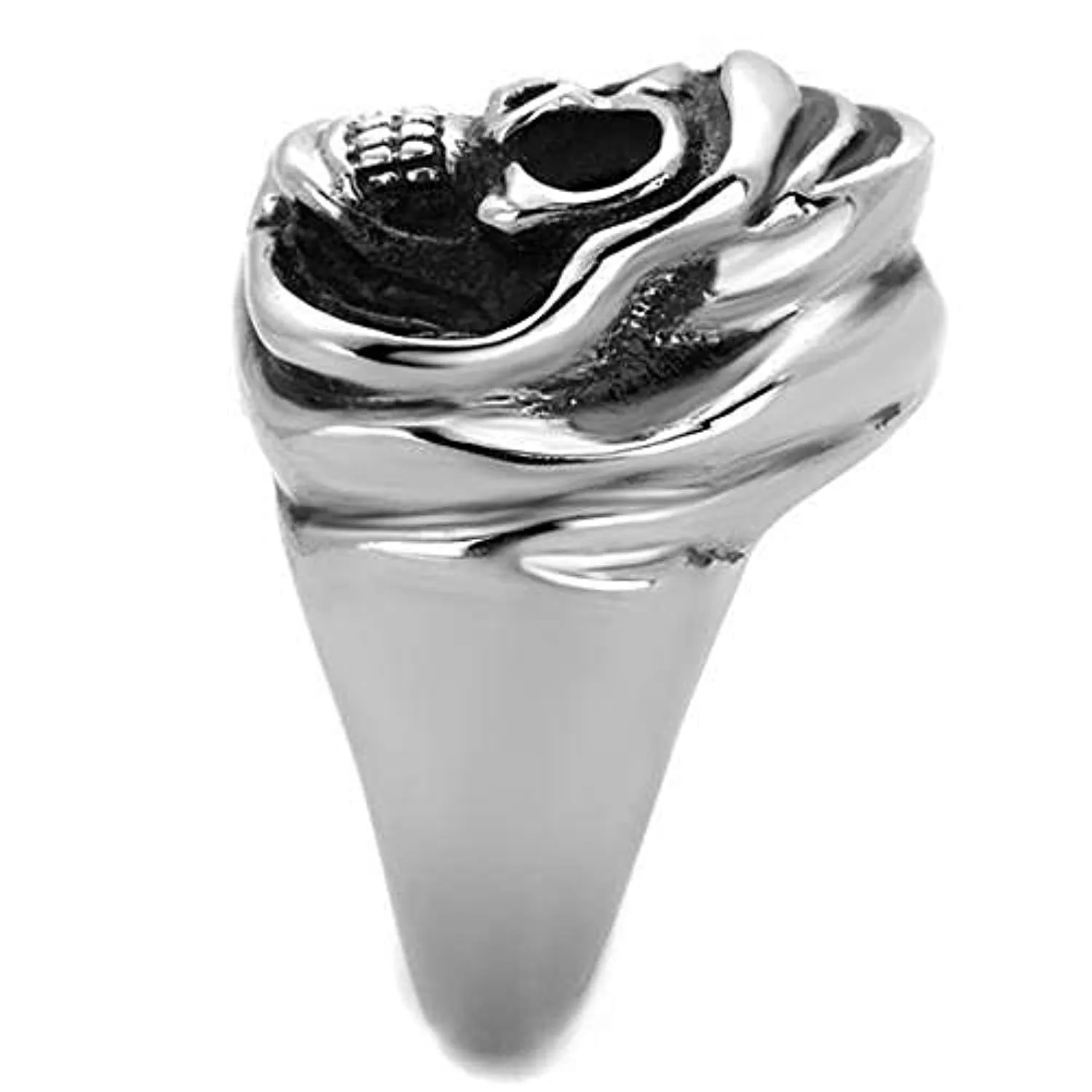 WildKlass Stainless Steel Ring High Polished (no Plating) Men