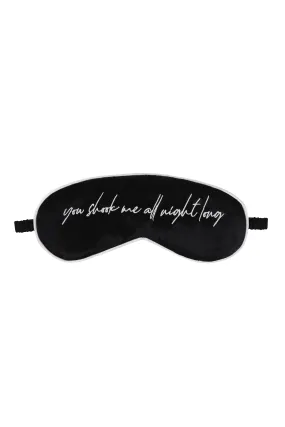 You Shook Me Silk Sleep Mask