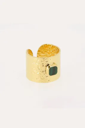 ZAG BIJOUX LIOR RING GREEN